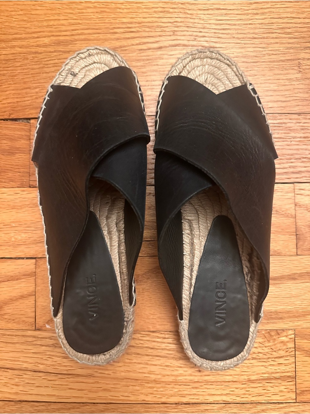 Vince Leather Espadrille size 5.5